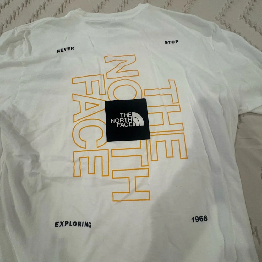 The North Face lightweight white